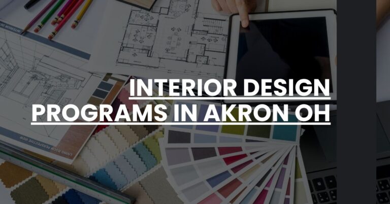 Interior Design Programs in Akron OH Feature Image