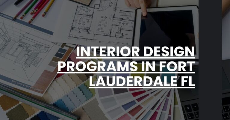 Interior Design Programs in Fort Lauderdale FL Feature Image