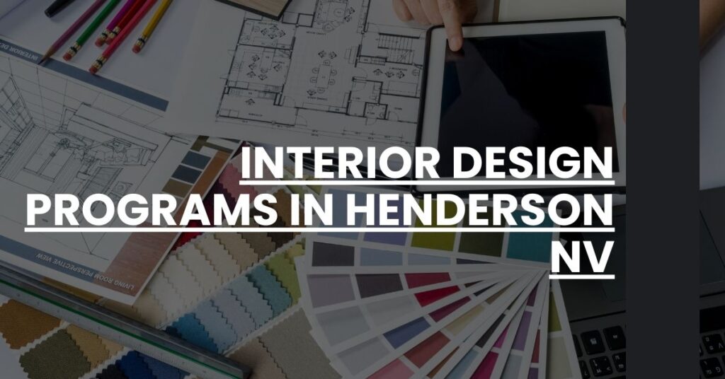 Interior Design Programs in Henderson NV Feature Image