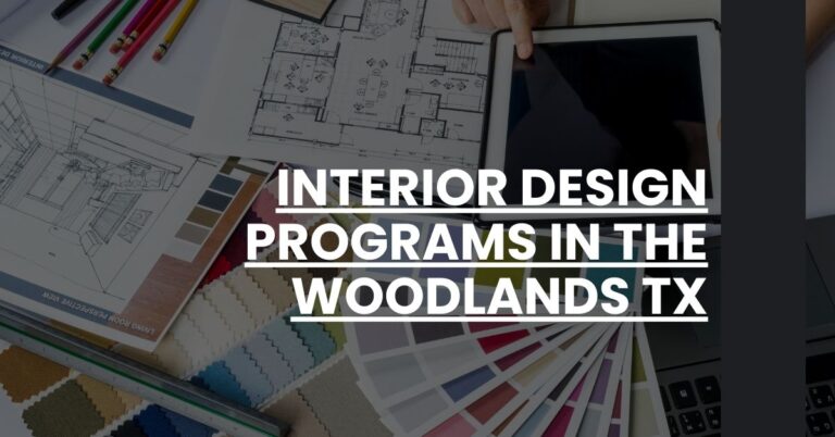 Interior Design Programs in The Woodlands TX Feature Image