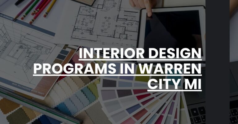 Interior Design Programs in Warren city MI Feature Image