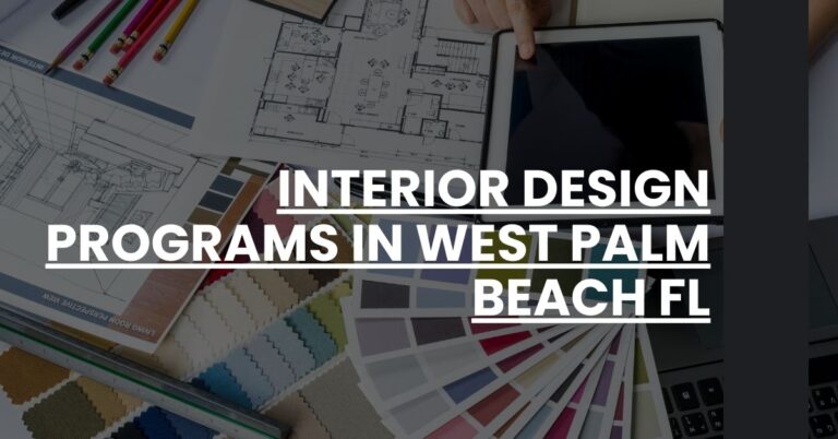 Interior Design Programs in West Palm Beach FL Feature Image