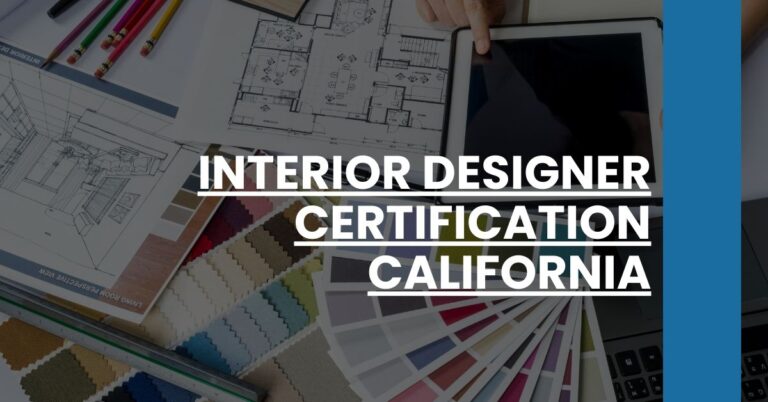 Interior Designer Certification California Feature Image